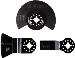 Bosch 3 parçalı temel fayans kesme ve kazıma seti.