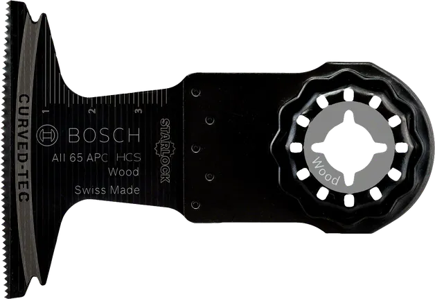 Hassas kesim için Bosch Starlock ahşap testere bıçağı.
