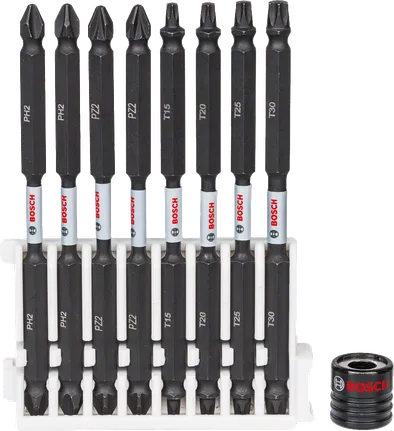 Bosch Impact Control Tornavida Ucu Paketi 9 parçalı set.