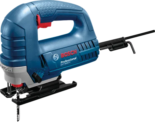 Bosch GST 8000 E ahşap ve alüminyum kesimi için dekupaj testeresi.