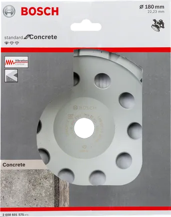 Bosch Beton İçin Standart Elmas Uçlu Taşlama Diski, 180 mm.