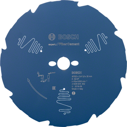 Bosch EX FC B 300x30-8 fiber çimento testere bıçağı.