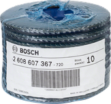 Bosch X551 Expert metal yüzey zımpara diski (10'lu paket).