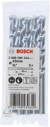 Bosch CYL-1 10mm 3/8″ duvarcılık matkap ucu paketi.