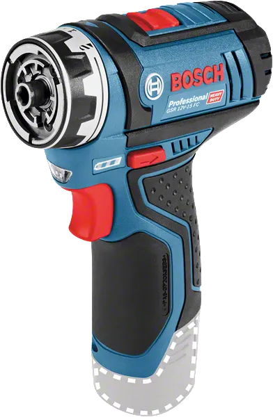 Bosch GSR 12V-15 FC akülü matkap sürücüsü.