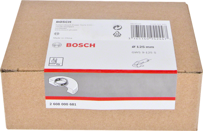 Bosch kesme koruması 125 mm.