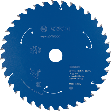 Bosch Expert for Wood dairesel testere bıçağı 165mm 36T.