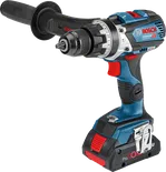 Bosch GSB 18V-110 C akülü matkap ve kutusu.