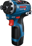 Bosch GSR 12V-35 HX akülü tornavida, kompakt tasarım.
