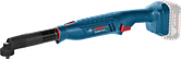 Bosch akülü açılı tork anahtarı, 18V pil yuvası.