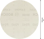 Bosch EXPERT M480 zımpara ağı 125mm G240.