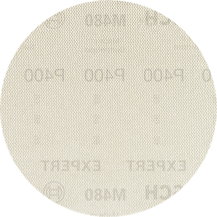 Bosch EXPERT M480 zımpara diski, 125 mm, 400 kum tanecik boyutu.