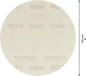 Bosch EXPERT M480 zımpara ağı 125mm G 400.