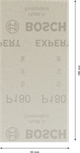Bosch EXPERT M480 Zımpara Ağı 93x186 mm G 180 yaprak.