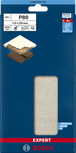 Bosch EXPERT M480 zımpara filesi 115×230mm P80 10'lu paket.