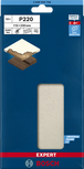 Bosch EXPERT M480 zımpara filesi 115x230mm P220 10'lu paket.
