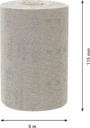 Bosch EXPERT M480 Zımpara Ağı Rulosu 115mm G100.