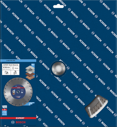 Bosch EXPERT MultiMaterial elmas kesme diski 350×20/25.40×3.3×15 mm.