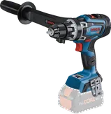 Bosch GSR 18V-150 C yan saplı akülü matkap.