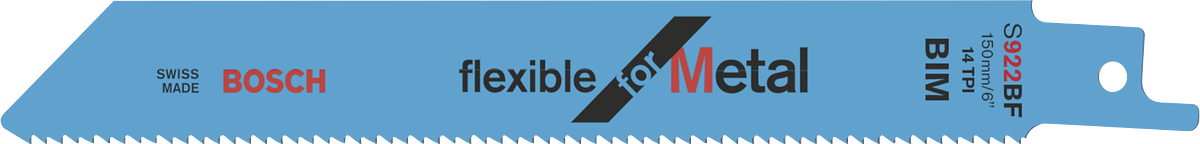 Bosch S922BF esnek Metal alternatif testere bıçağı.