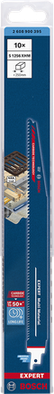 Bosch EXPERT Çok Amaçlı Malzeme S 1256 XHM pistonlu testere bıçağı 10'lu paket.