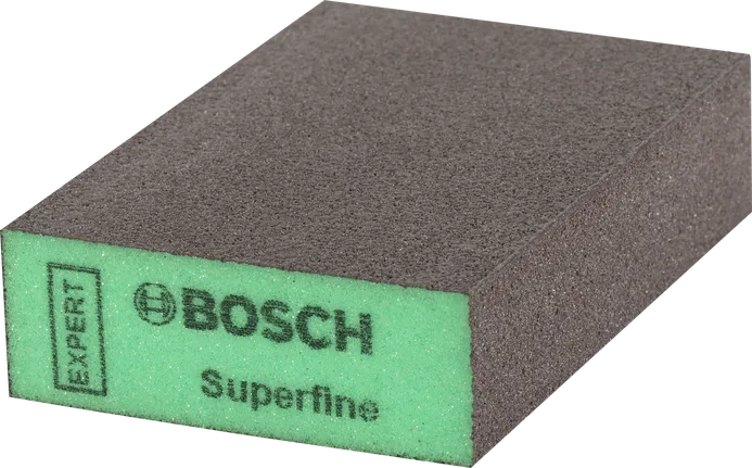 Bosch EXPERT S471 süper ince yeşil zımpara bloğu.