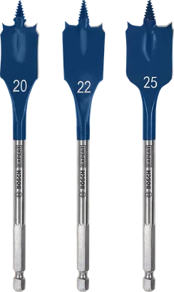 Bosch EXPERT Self Cut Speed Spade Matkap Ucu Seti 20 22 25 mm.