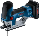 Bosch GST 18V-155 SC akülü dekupaj testeresi 4Ah ProCORE akü ile.