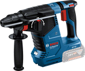Bosch GBH 187-LI akülü kırıcı delici SDS plus ile.