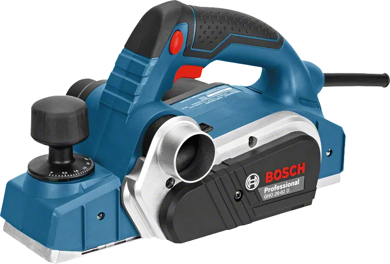 Hassas ahşap planyalama için Bosch GHO 26-82 D elektrikli planya.