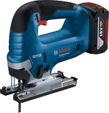 Bosch GST 185-Li 18V akülü dekupaj testeresi.
