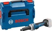 Bosch GGS 18V-23 PLC akülü düz taşlama makinesi, kutusuyla birlikte.