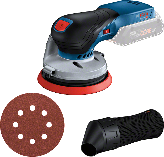 PRO GEX 18V-125 Akülü eksantrik zımpara | Bosch Professional