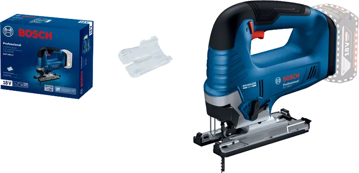 Bosch GST 185-LI akülü dekupaj testeresi, 18V fırçasız motor.