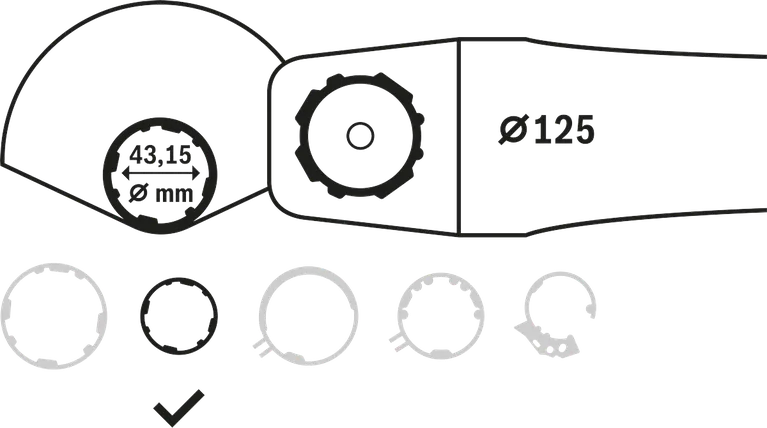 Bosch kombi korumalı açılı taşlama makinesi kolay kullanımlı ayarlama.