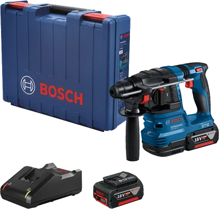 Bosch 18V kırıcı delici matkap seti.
