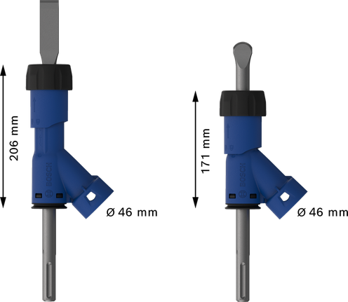 Bosch EXPERT SDS max Düz Keski Adaptörü 25x400 mm.