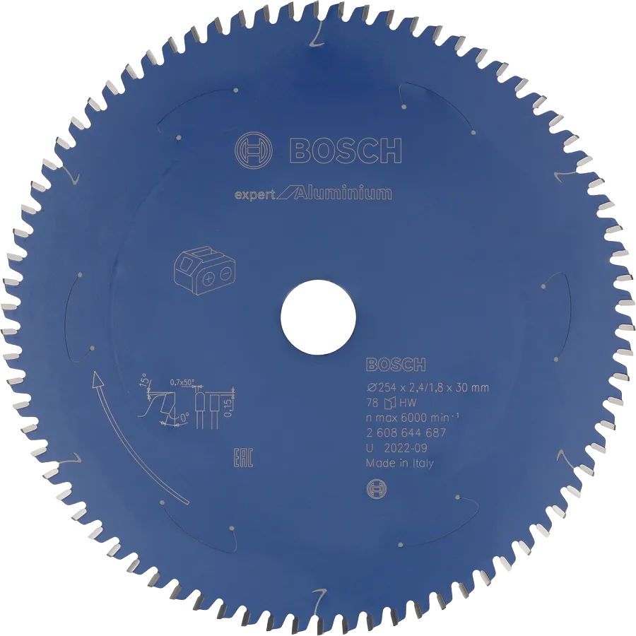 Bosch expert Alüminyum testere bıçağı 254×30 mm.