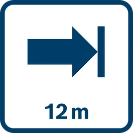 12 m'ye kadar çalışma aralığı 