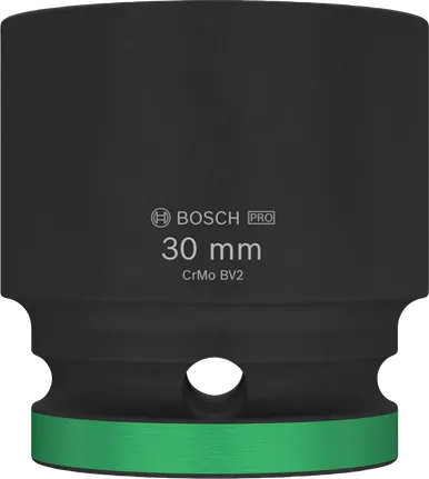 Bosch PRO Darbeli Soket 30 mm, 1/2 inç sürücülü.