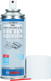 Bosch PRO Universal Kesme Yağı 250 ml sprey kutu.