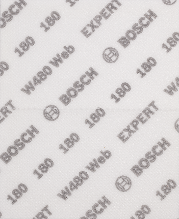 Bosch EXPERT W480 Web 1/4 el zımpara kağıdı, grit 180.