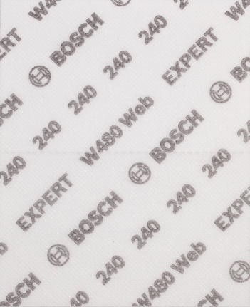 Bosch EXPERT W480 Web el zımpara kağıdı, grit 240.