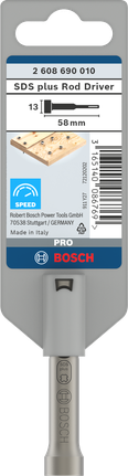 Bosch SDS plus Çubuk Sürücü 58 mm.