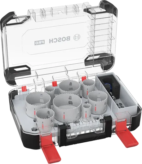 Bosch PRO Multi Material PC Plus Delik Testeresi Seti, 11 parça.