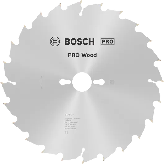 Bosch PRO Ahşap Daire Testere Bıçağı 254 mm T24.