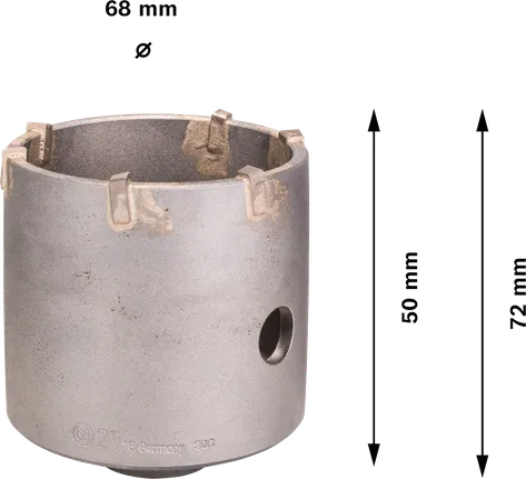 Bosch PRO SDS plus-5 Karot Kesici 68 mm, 6 dişli.