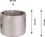 Bosch PRO SDS plus-5 Karot Kesici, 82 mm çap.
