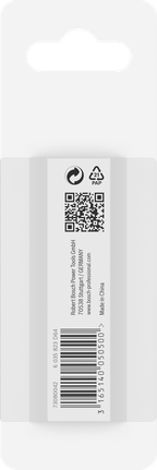 Bosch PRO karıştırıcı sepet adaptörü ambalajı.