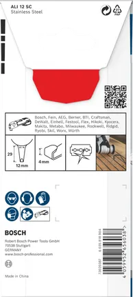 Bosch PRO ALI 12 SC çok amaçlı alet bıçağı 1-1/8″ x 4 mm.